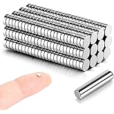 300pcs 3x1mm (Actual Size) Neodymium Rare Earth Magnets – MEALOS Tiny Little Mini Round Magnets for 3D Printing, Crafts, DIY 
