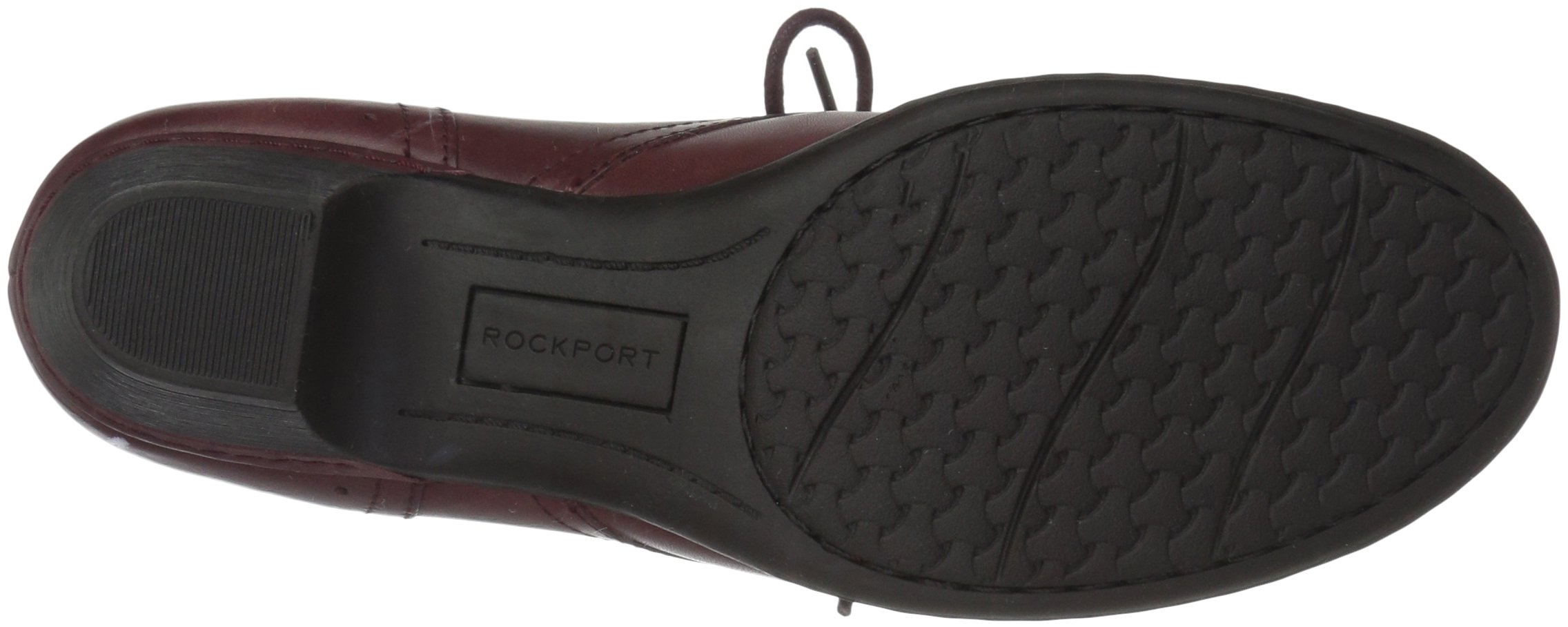 Rockport Cobb Hill Women's Cobb Hill Aria Ankle Bootie, Merlot Leather, 10 M US - Image 4
