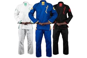 Gold BJJ Comp380 Gi - Lightweight IBJJF Legal Jiu Jitsu Gi for Men and Women