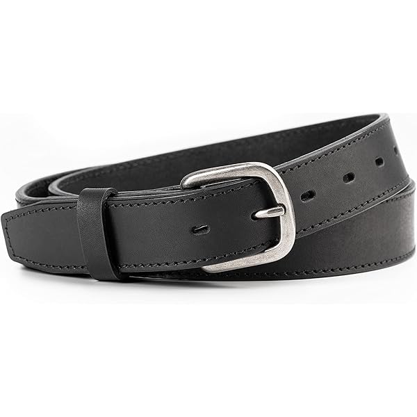 Amazon.com: Our Legacy Men's Leather Belt, Black Leather, 70