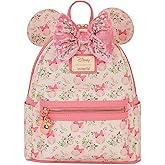 Loungefly Minnie Mouse Floral Mini Backpack
