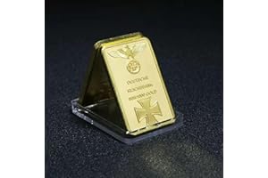 German 1 OZ 24K Gold Bullion Bar Deutsche Reichsbank Eagle Cross Bar/Coin Collectable