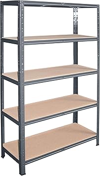 shelfplaza HOME Schwerlastregal 180x100x50cm anthrazitMetallregal mit 5 Bdenals Kellerregal Garagenregal Werkstattregal oder LagerregalSteckregal Metall mit 175kg Tragkraft shelfplaza HOME Schwerlastregal 180x100x50cm anthrazitMetallregal mit 5 Bdenals Kellerregal Garagenregal Werkstattregal oder LagerregalSteckregal Metall mit 175kg Tragkraft