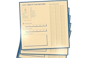 HumminGuru 12 Inch Album Jackets, 400GSM Cardboard Vinyl Record Jackets, Blank Cardboard Jackets For Replacing Album Covers a