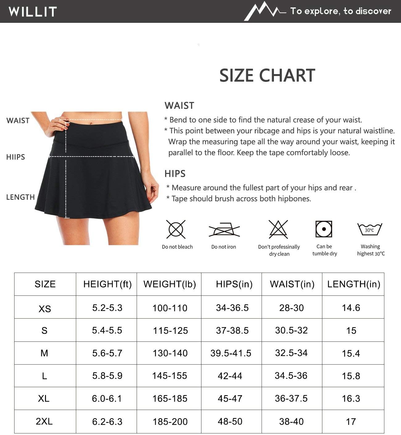 Willit Women's Tennis Skirt High Waisted Golf Athletic Running Skorts Sports Pleated Skirts with Ball Pockets UV Protection: Sports & Outdoors