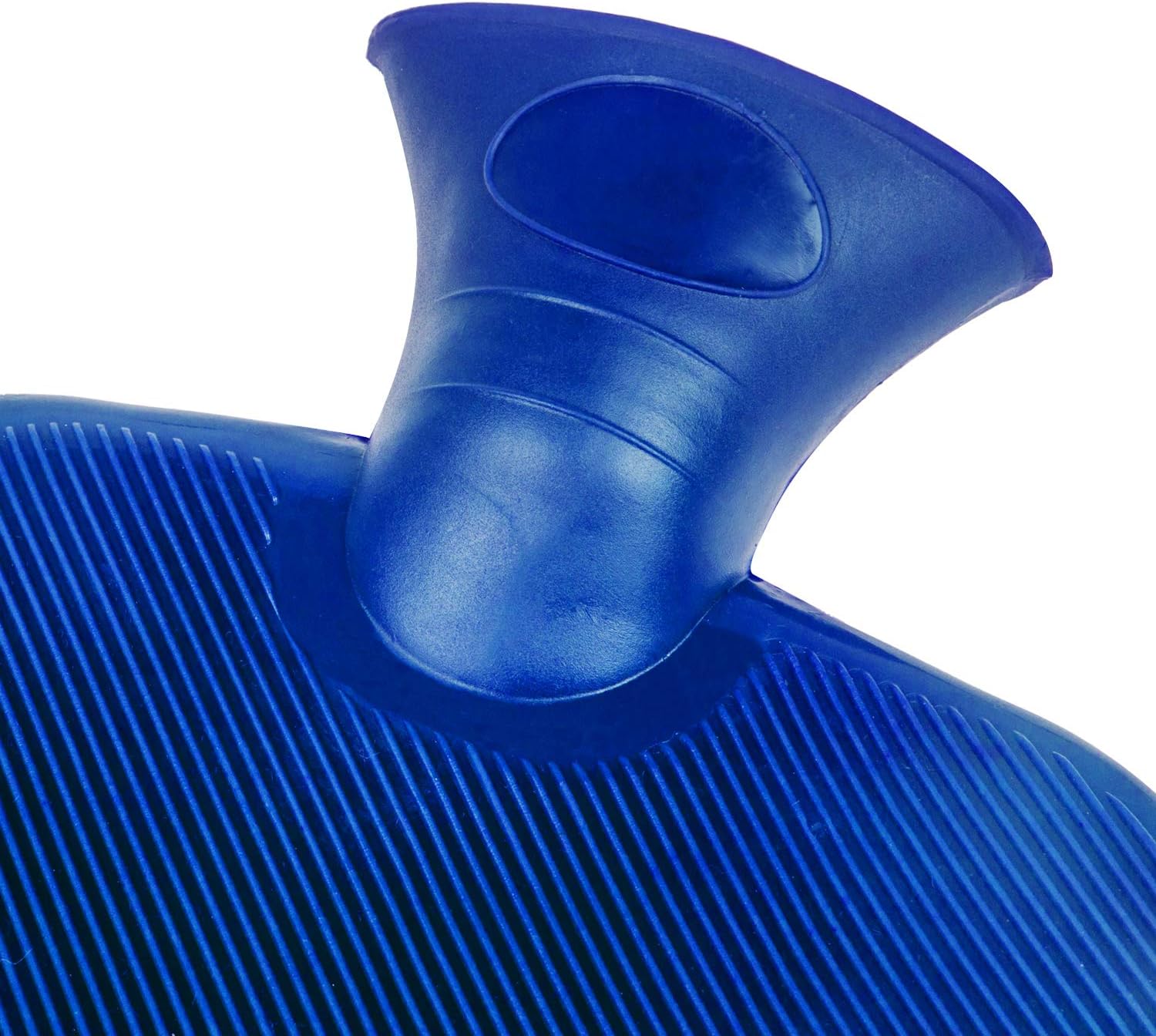 Attmu Classic Rubber Hot Water Bottle 2 Liter with 2 Pack Knit Covers and 1 Bottle Stopper, Red (C-Blue): Health & Personal Care