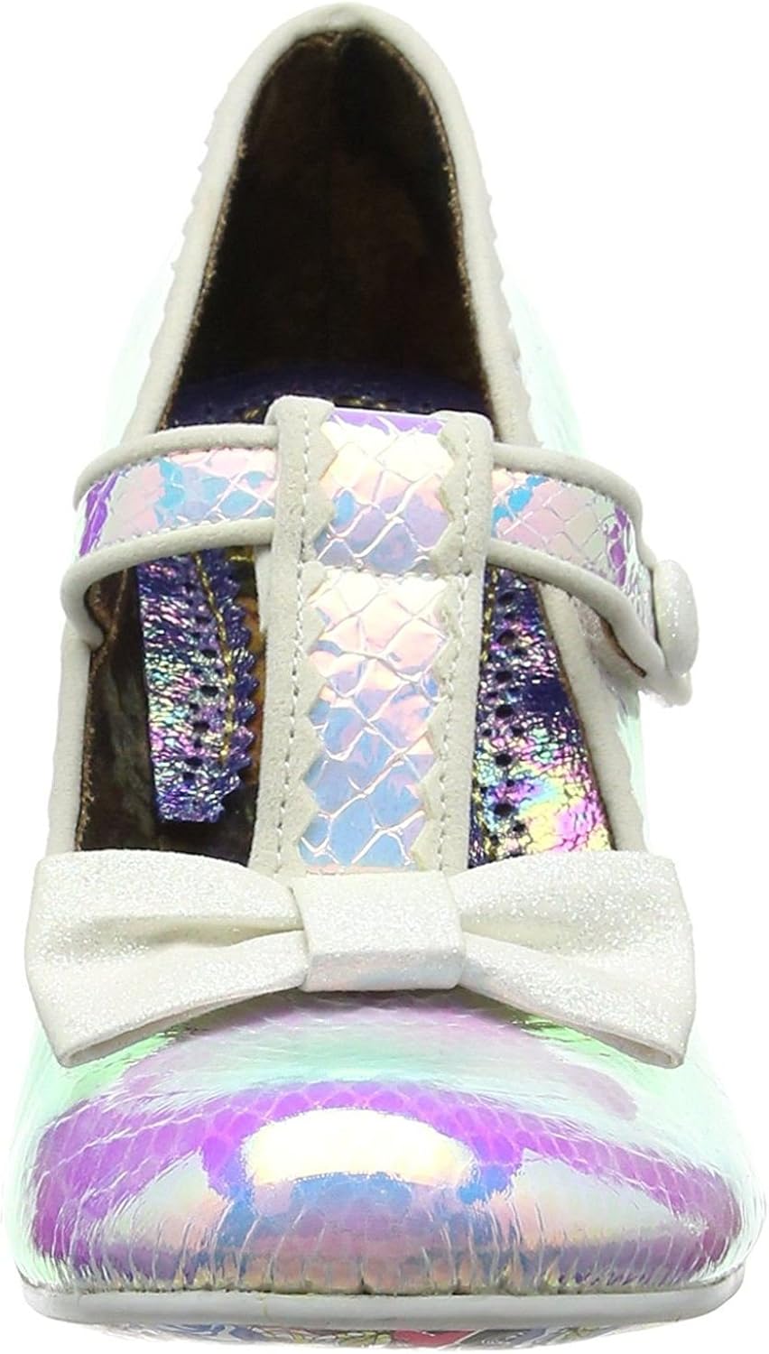 irregular choice lazy river white