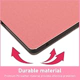 BROLEO Tab 13 Pink Leather Tablet Case Protective Stand Cover Drop Resistant view 4