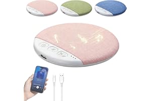 Bluetooth Pillow Speaker for Sleeping, Mini Portable Under Pillow Speaker with White Noise Timer Wireless Sleep Aid, Stereo B