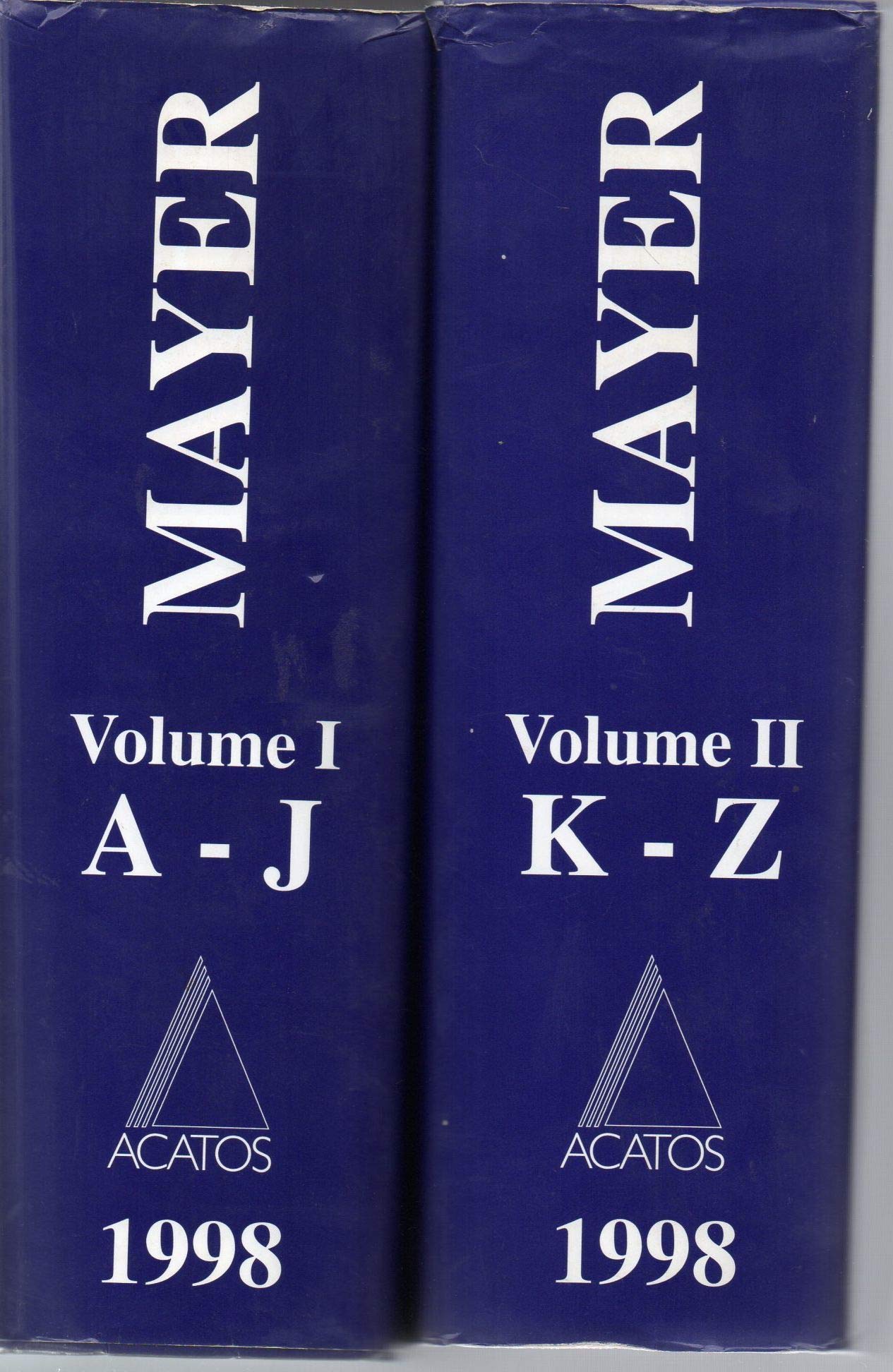 Mayer 1998 Mayer International Auction Records Acc 9782940033270 Amazon Com Books