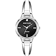 Anne Klein Women's Genuine Diamond Dial Bangle Watch