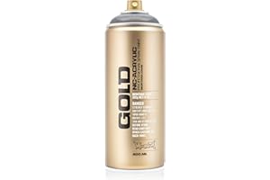 Montana Cans Montana GOLD 400 ml Color, Transparent Black Spray Paint, MXG-T9000, 13.53 Fl Oz (Pack of 1)
