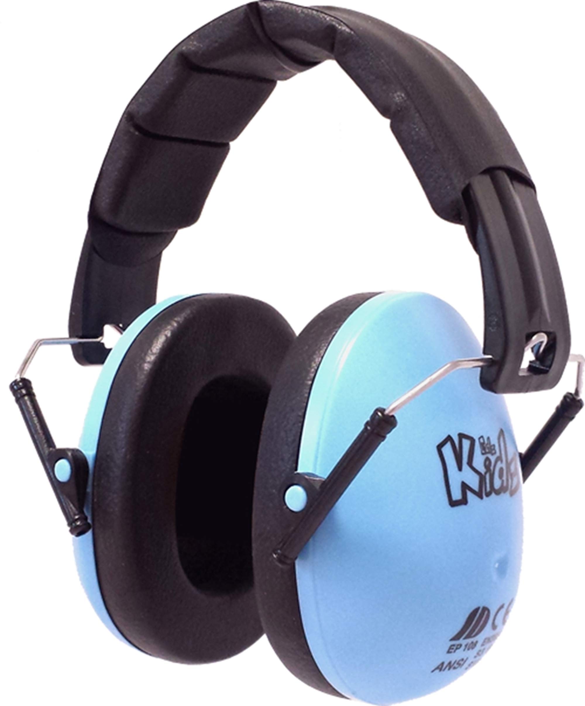 Edz Kidz Ear Defenders for Kids, Toddlers and Teens. Hearing Protection for Children. Earmuffs for Autism. Great Noise Reduction (Old Blue) โ image 1