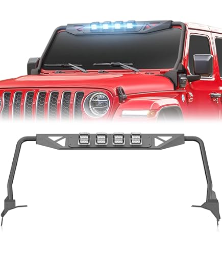 Amazon.com: YZONA for Wrangler JL 4XE Windshield Frame Cover