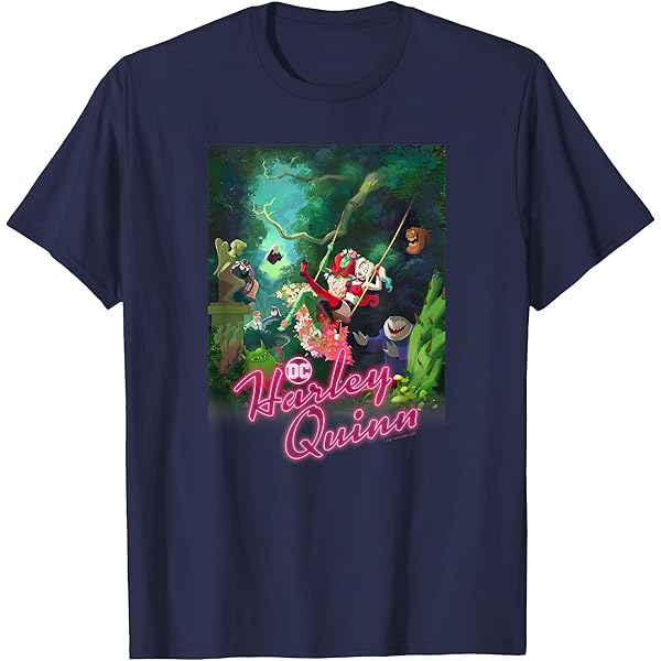 ハーレイ・クイン ポイズン・アイビー Tシャツ Amazon.com: Harley Quinn Hanging With Poison Ivy T-Shirt