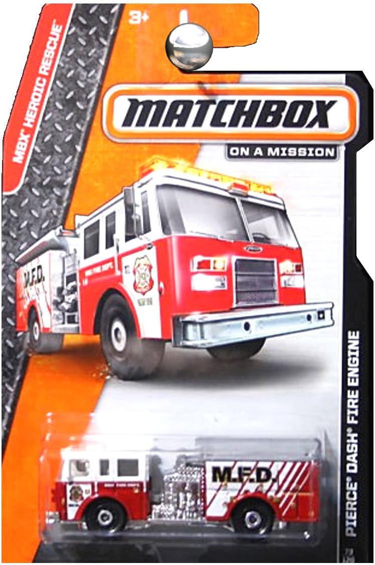 matchbox pierce dash fire truck