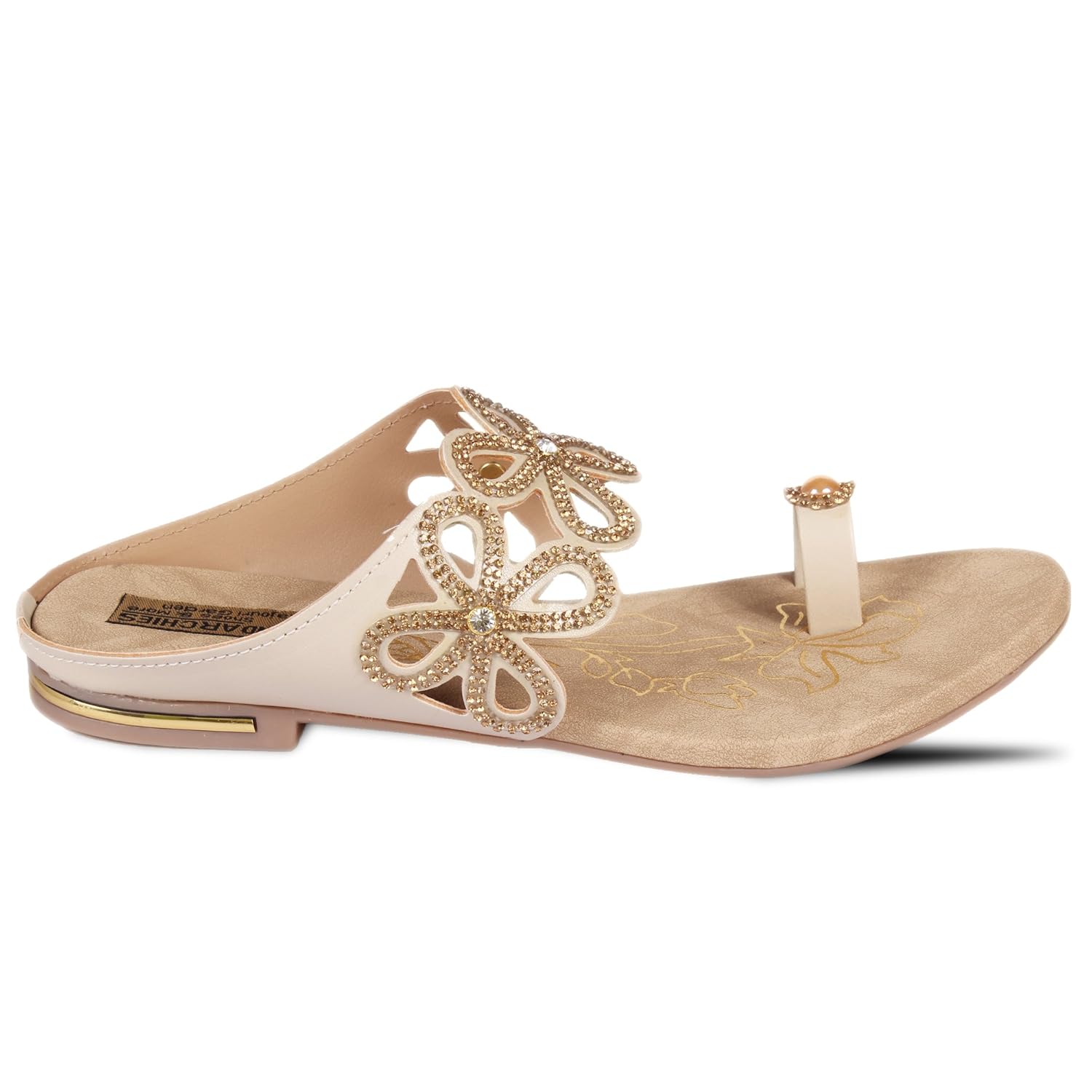 anand archies artificial leather flats for women's and girl's (aa-310-p)