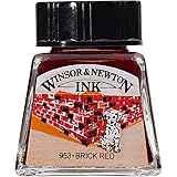 Winsor & Newton Drawing Ink, 14ml Bottle, Brick Red