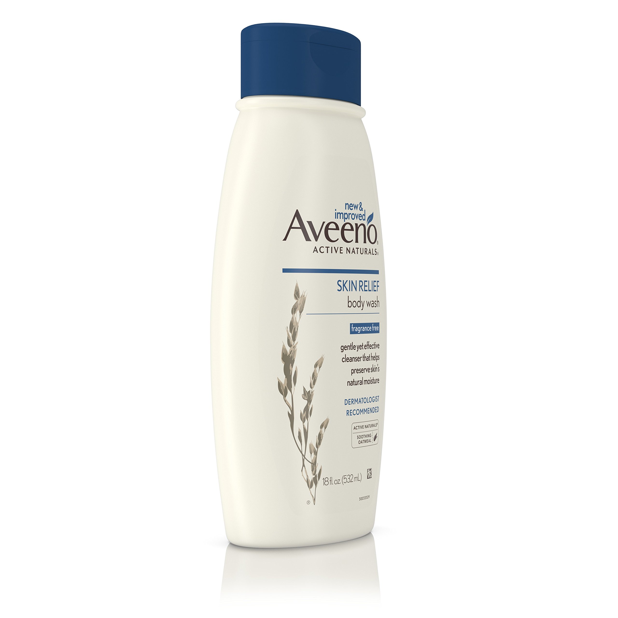 Aveeno Skin Relief FragranceFree Body Wash with Oat to Soothe Dry