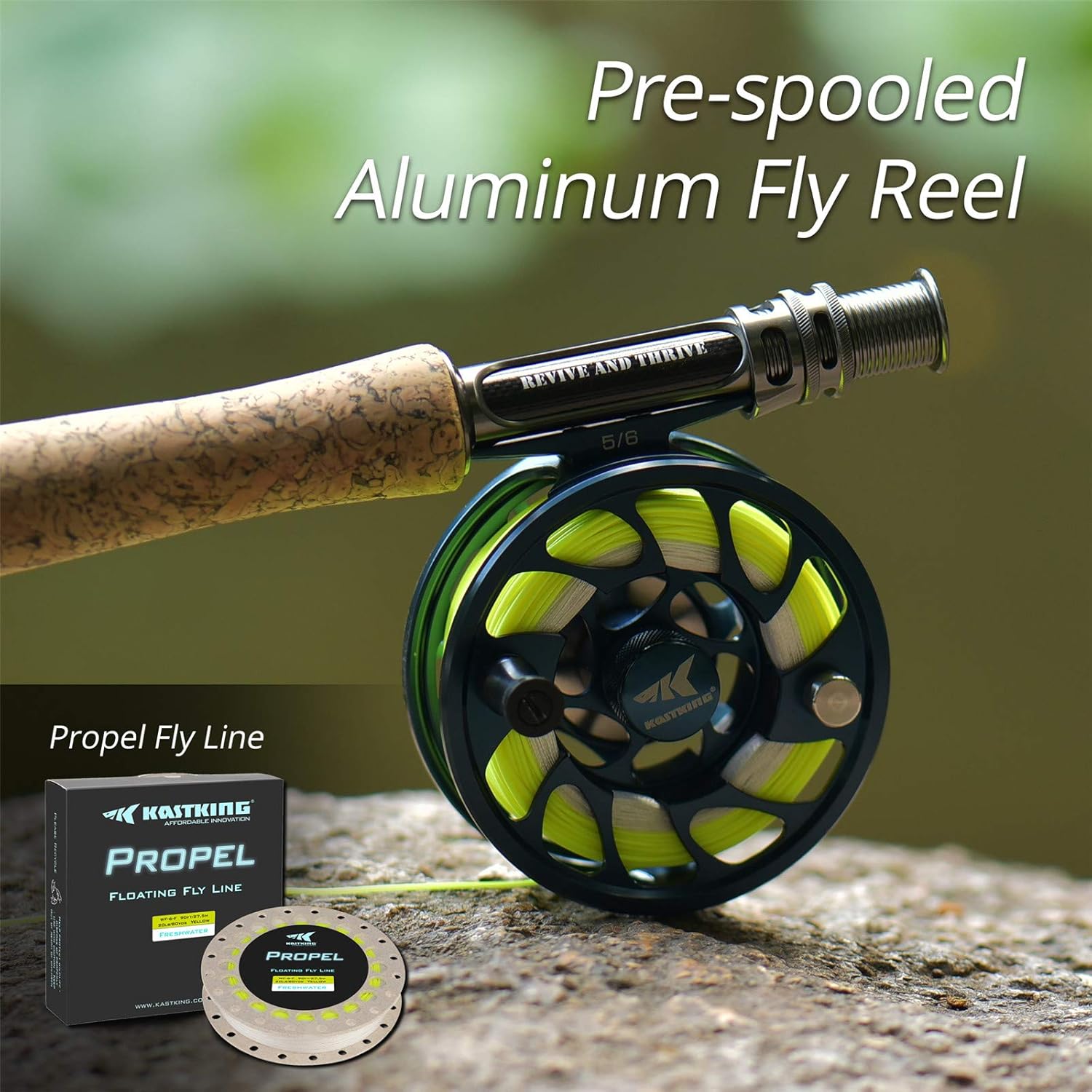 kastking fly rod and reel combo