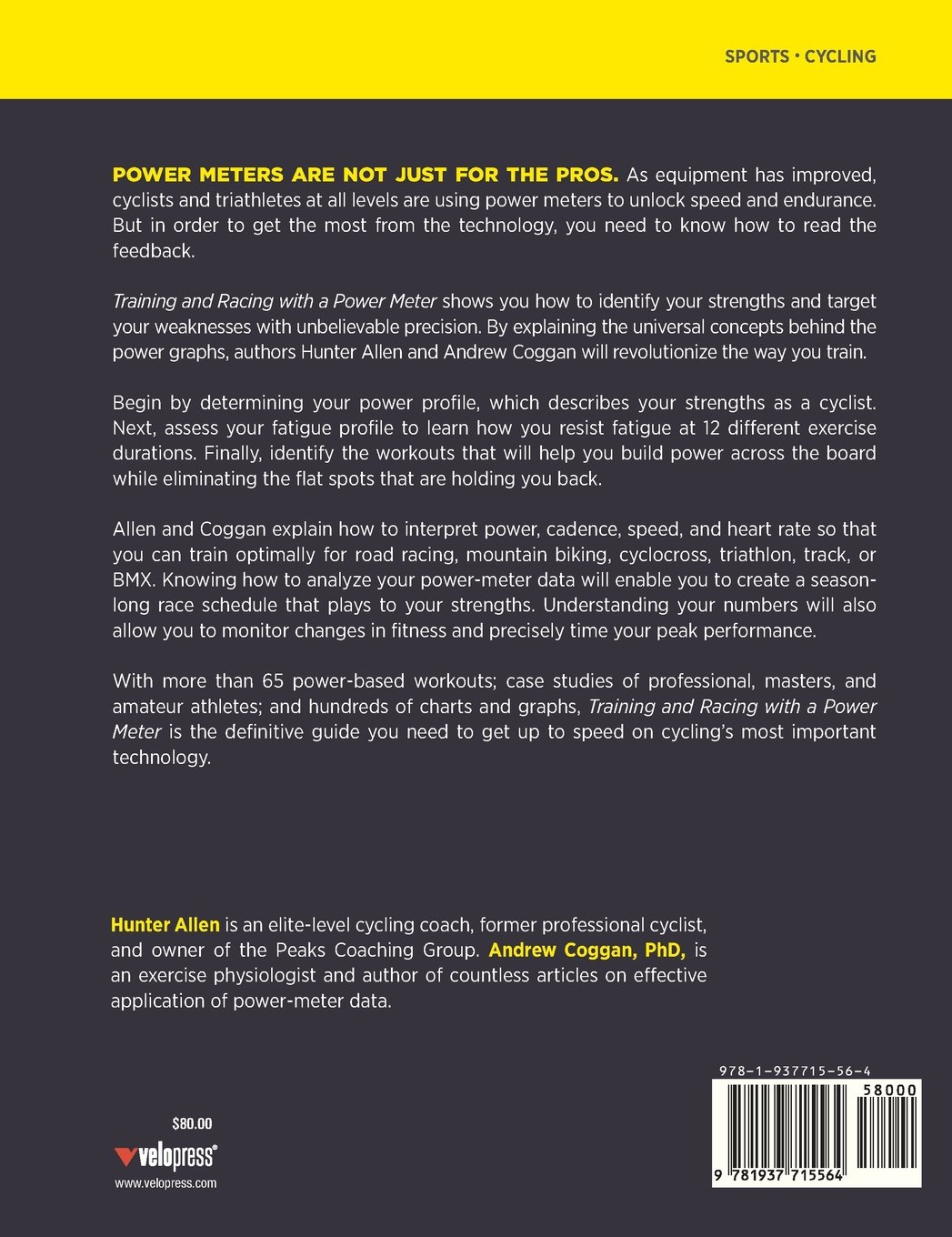 Training and Racing with a Power Meter, 2nd Ed.: Amazon.co.uk: Hunter  Allen, Andrew Coggan: 9781937715564: Books