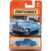 Matchbox 1941 Cadillac Series 62 Convertible Coupe (Blue) 59/100