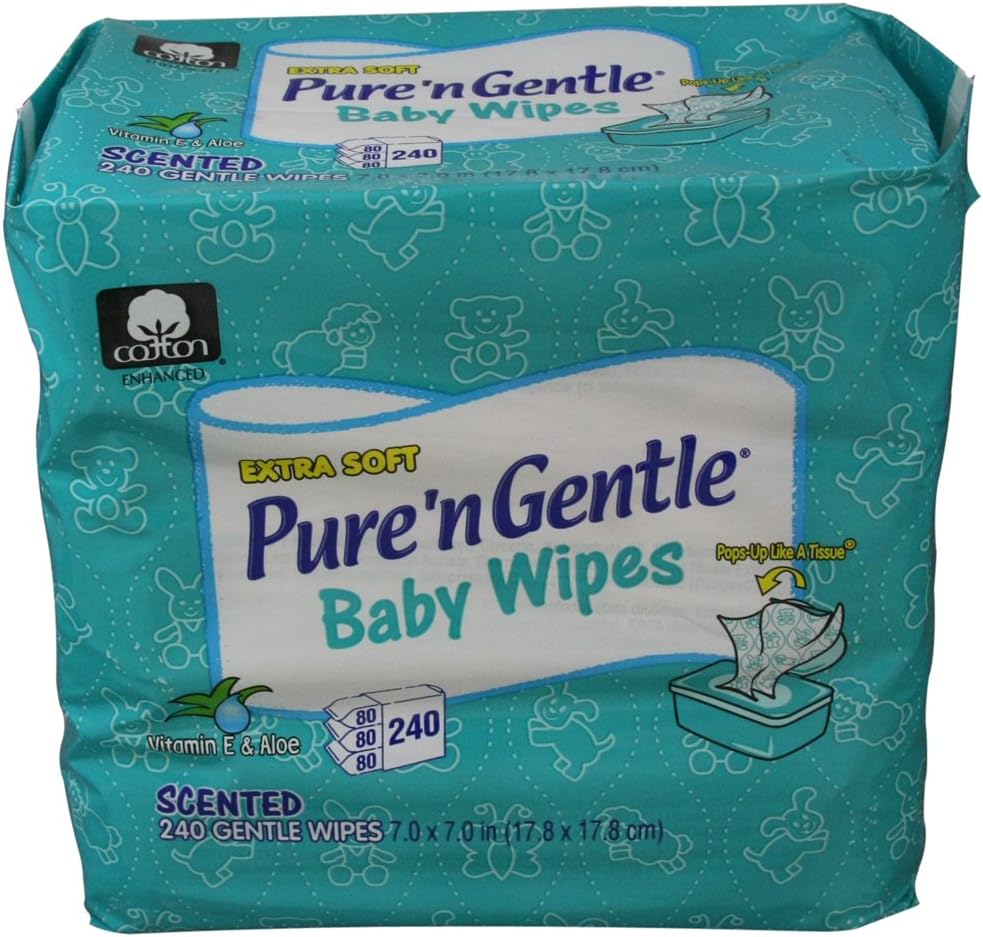 pure and gentle wipes