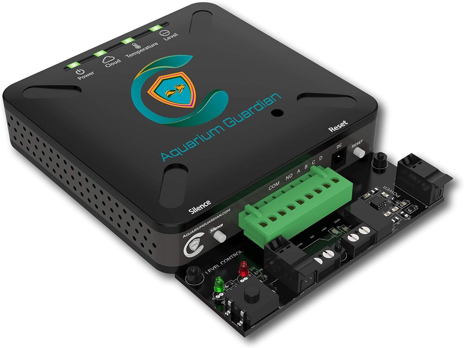 WiFi Enabled Aquarium Monitor and Controller. Text and Email Alerts for Fish Tank