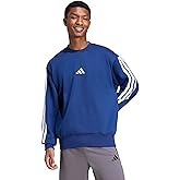 adidas mens Essentials Fleece 3-stripes Sweatshirt