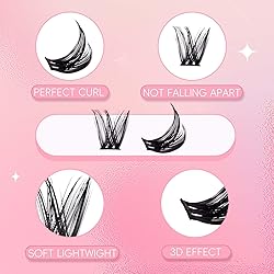 FADLASH Cluster Lashes Individual Lash Extensions