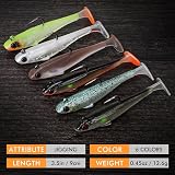Truscend Shadtale Trembly Sinking Lure with BKK Hooks Multi-Pack view 6