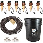 Backyard Irrigation Kit, Gravity Drip System for Container Gardening