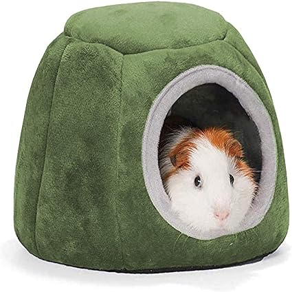 Petit Lit Chaud Pour Cochon D Inde Hamster Nid Mignon Pour Petit Animal Ecureuil Herisson Furet Grotte Caline Pour Rats Bebes Chinchilla Amazon Fr Cuisine Maison