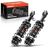 A-Premium Front Complete Strut Assemblies with Coil Springs, Set of 2 | Compatible with Nissan Versa 2012-2019, Versa Note 2014-2019