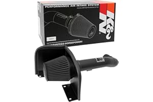 K&N Cold Air Intake System: Dry-Flow Air Filter, Increase Performance & Towing: Compatible with 2009-2014 Chevy/GMC/Cadillac Silverado, Suburban, Tahoe, Sierra, Yukon, Escalade, Avalanche, 71-3070