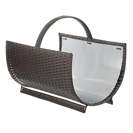 Kaminholzkorb Polyrattan