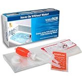 waterBOB Bathtub Emergency Water Storage Bladder Up To 100 Gallon Capacity - Food Grade Liner with Hand Pump for Hurricane and Disaster Preparedness - BPA Free Drinking Water Container