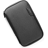 UT Wire Folio 1L Tech Gear Pouch for Personal or Individual Family, Travel, Work Cable Organizer, Electronic Tech Accessories with Label Identification, Small in Black