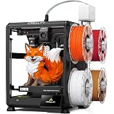 Creality K2 SE 4C Multi-Color 3D Printer, Smart Auto Leveling, Fully Assembled, Solid Metal Build Frame, High Speed &amp; High Precision, 220x215x245mm Build Volume