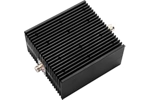 BECEN 200W N-Type 60dB Attenuator,DC to 3GHz, 50 Ohms, Precision Adjustable Signal Loss for RF Systems, Testing, Broadcast & Communication