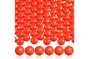 Civaner 150 x 68/61 Caliber Projectiles for Defense and Practice Reusable 68 Breaker Paintballs Solid Plastic Nylon Projectiles