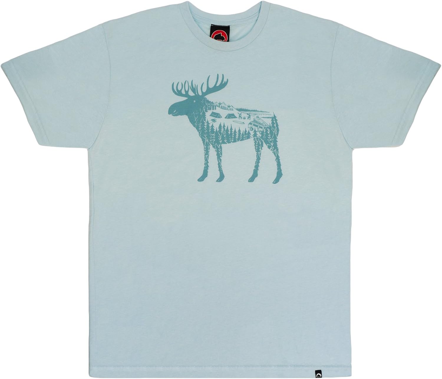 animal vw camper t shirt