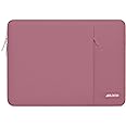 MOSISO Laptop Case 13 inch, 13 inch Laptop Sleeve Compatible with MacBook Air M4 M3 M2 M1 2025-2018 / Pro M2 M1 2025-2016, Polyester Vertical Computer Sleeve Bag with Pocket, Dusty Rose