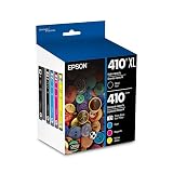 EPSON 410 Claria Premium Ink High Capacity Black & Standard Color Cartridge Combo Pack (T410XL-BCS) Works with Expression XP-530, 630, 640, 7100, 830