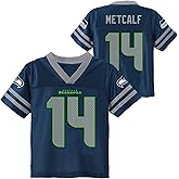 Outerstuff DK Metcalf Seattle Seahawks #14 Youth 4-20 Navy Home Player Jersey