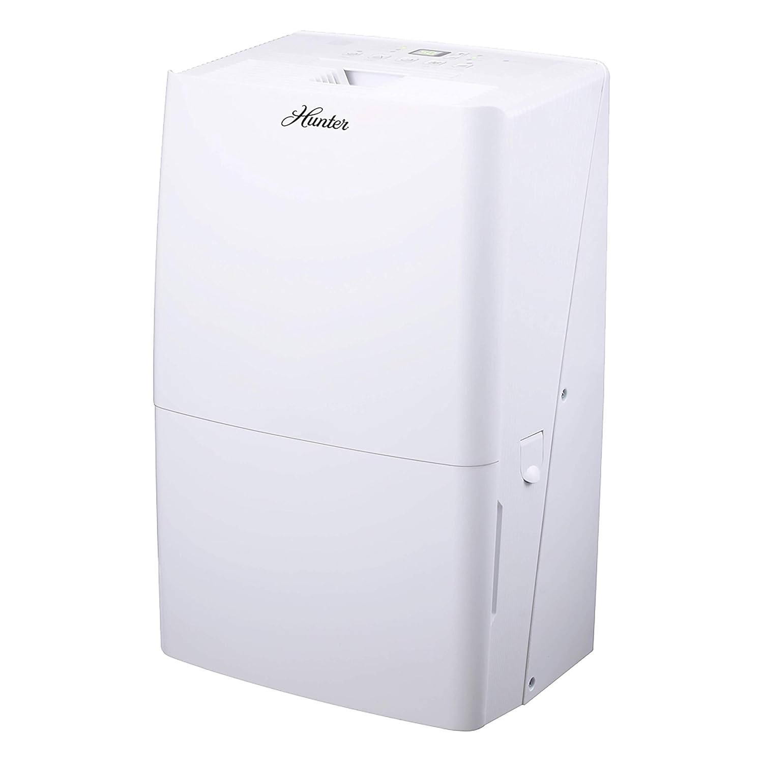 Hunter 70 Pint Energy Star Basements or Large Rooms with Auto Shutoff Dehumidifier White