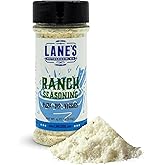 Lane's Ranch Seasoning Powder, 4.27 oz - Versatile Ranch Powder for Wings, Veggies, Popcorn, Dips, Dressing & Pizza - Bold Buttermilk Herb Flavor, Gluten-Free, All-Natural, Low Sodium Seasoning