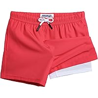 Vineyard Vines Boys Striped Blue Swim Trunks - View #10