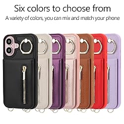Jcxtrombulous Crossbody Wallet Case for iPhone 17