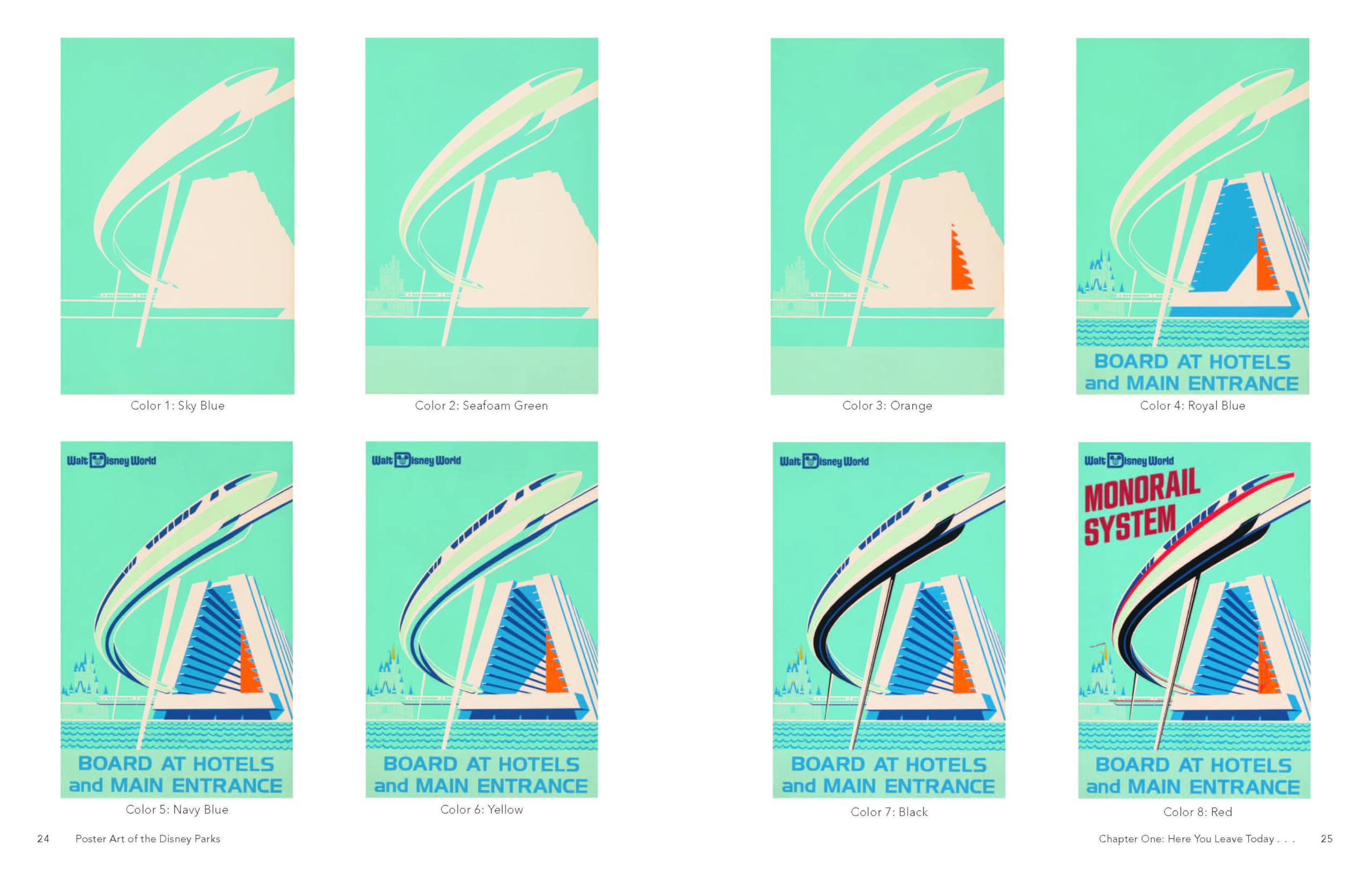 Poster Art of the Disney Parks, Second Edition (Disney Editions Deluxe)
